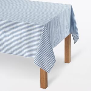 Indian Yarn-Dyed Cotton Tablecloth - Rectangular