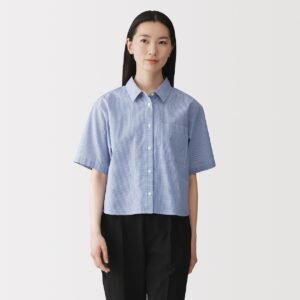 Women's Organic Cotton Cool Touch Cropped Shirt
