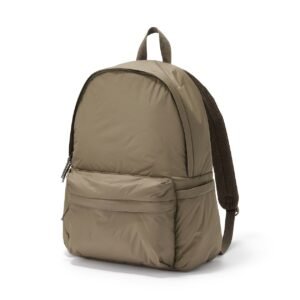 Recycled Nylon Water‐Repellent Padded Backpack